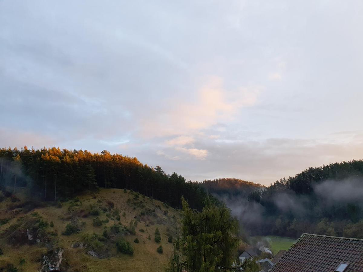 Apartmán Haus Goldfuss Pottenstein Exteriér fotografie