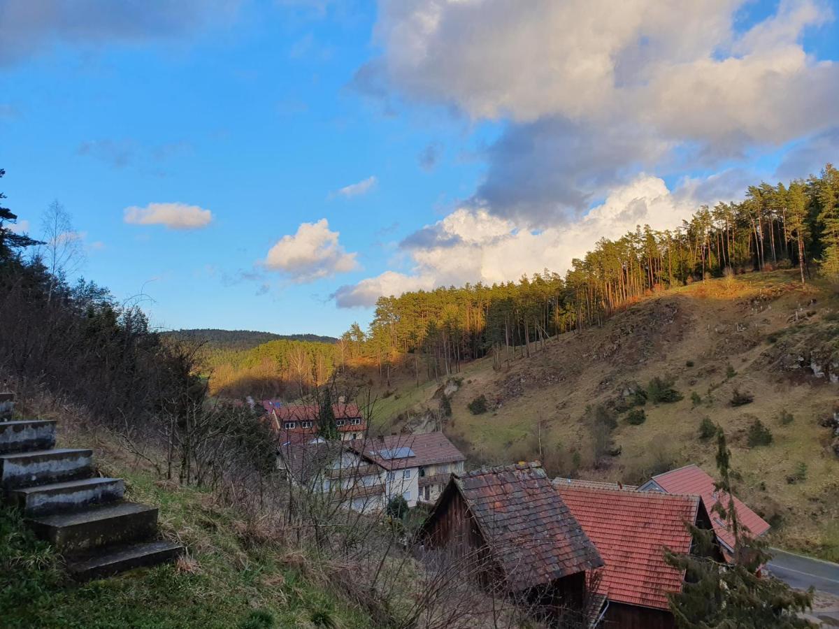 Apartmán Haus Goldfuss Pottenstein Exteriér fotografie